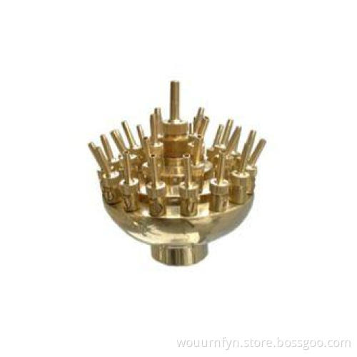 Stainless Steel Ajustable Blossom Pond Fountain Nozzles for